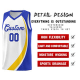 Custom Tank Top Color Block Sports Uniform Basketball Jersey For Adult