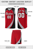 Custom Tank Top Color Block Sports Uniform Basketball Jersey For Adult