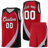 Custom Tank Top Color Block Sports Uniform Basketball Jersey For Adult