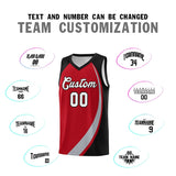 Custom Tank Top Color Block Sports Uniform Basketball Jersey For Adult