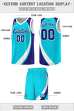 Custom Tank Top Color Block Sports Uniform Basketball Jersey For Youth