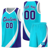 Custom Tank Top Color Block Sports Uniform Basketball Jersey For Youth
