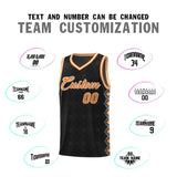 Custom Black Side Blocks Sports Uniform Basketball Jersey