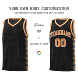 Custom Black Side Blocks Sports Uniform Basketball Jersey