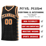 Custom Black Side Blocks Sports Uniform Basketball Jersey