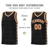 Custom Black Side Blocks Sports Uniform Basketball Jersey