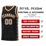 Custom Black Side Blocks Sports Uniform Basketball Jersey