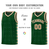Custom Kelly Green Side Blocks Sports Uniform Basketball Jersey