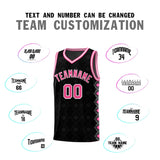 Custom Black Side Blocks Sports Uniform Basketball Jersey