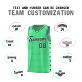 Custom Bright Green Side Blocks Sports Uniform Basketball Jersey
