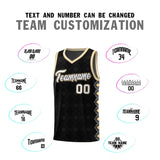 Custom Black Side Blocks Sports Uniform Basketball Jersey