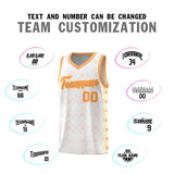 Custom White Side Blocks Sports Uniform Basketball Jersey