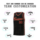 Custom Black Side Blocks Sports Uniform Basketball Jersey