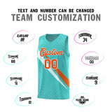 Custom Bright Green Diagonal Pinstripe Pattern Color Block Sports Uniform Basketball Jersey