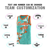 Custom Bright Green Boomerang Pattern Sets Basketball Jersey