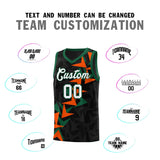 Custom Black Boomerang Pattern Sets Basketball Jersey