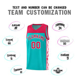 Custom Bright Green Side Pattern Sports Uniform Basketball Jersey