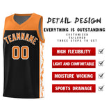 Custom Black Side Pattern Sports Uniform Basketball Jersey