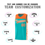 Custom Bright Green Side Pattern Sports Uniform Basketball Jersey