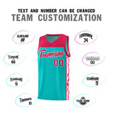 Custom Bright Green Side Pattern Sports Uniform Basketball Jersey