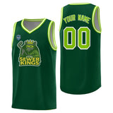 VVHL Green S7-Sewer-Kings-1 Tops Basketball Jersey