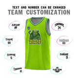 VVHL Neon Green S7-Sewer-Kings Tops Basketball Jersey