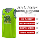 VVHL Neon Green S7-Sewer-Kings Tops Basketball Jersey