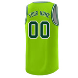 VVHL Neon Green S7-Sewer-Kings Tops Basketball Jersey