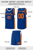 Custom Side Two-Tone Classic Fashion Sports Uniform Basketball Jersey Stitched Text Logo Number For Adult