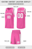 Custom Side Two-Tone Classic Fashion Sports Uniform Basketball Jersey Stitched Your Team Logo and Number