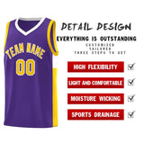 Custom For Adult Side Two-Tone Classic Sports Uniform Basketball Jersey Embroideried Your Team Logo