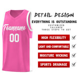 Custom Side Two-Tone Classic Fashion Sports Uniform Basketball Jersey Embroideried Your Team Logo