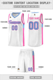 Custom Side Two-Tone Classic Fashion Sports Uniform Basketball Jersey Embroideried Your Team Logo
