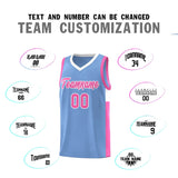 Custom Side Two-Tone Classic Fashion Sports Uniform Basketball Jersey Embroideried Your Team Logo