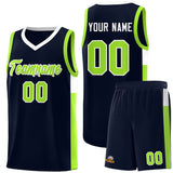 Custom Side Two-Tone Classic Fashion Sports Uniform Basketball Jersey Embroideried Your Team Logo