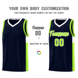 Custom Side Two-Tone Classic Fashion Sports Uniform Basketball Jersey Embroideried Your Team Logo