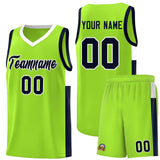 Custom Side Two-Tone Classic Fashion Sports Uniform Basketball Jersey Embroideried Your Team Logo