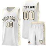 Custom Side Splash Sports Uniform Basketball Jersey Embroideried Your Team Logo For Adult
