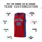Custom Side Splash Sports Uniform Basketball Jersey Embroideried Your Team Logo For Unisex