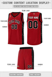 Custom Side Splash Sports Uniform Basketball Jersey Embroideried Your Team Logo For Unisex