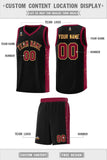 Custom Side Splash Sports Uniform Basketball Jersey Embroideried Your Team Logo For Unisex