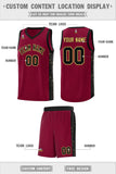 Custom Side Splash Sports Uniform Basketball Jersey Embroideried Your Team Logo For Unisex