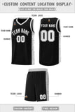 Custom Side Splash Sports Uniform Basketball Jersey Embroideried Your Team Logo For All Ages