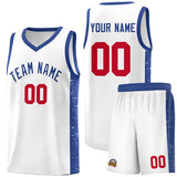 Custom Side Splash Sports Uniform Basketball Jersey Embroideried Your Team Logo For Unisex