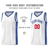 Custom Side Splash Sports Uniform Basketball Jersey Embroideried Your Team Logo For Unisex