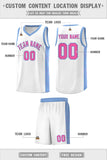 Custom Side Splash Sports Uniform Basketball Jersey Embroideried Your Team Logo For All Ages