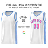 Custom Side Splash Sports Uniform Basketball Jersey Embroideried Your Team Logo For All Ages
