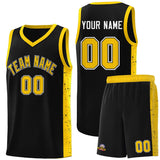 Custom Side Splash Sports Uniform Basketball Jersey Embroideried Your Team Logo For Unisex