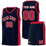 Custom Side Splash Sports Uniform Basketball Jersey Embroideried Your Team Logo For All Ages