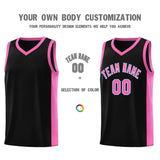 Custom Side Splash Sports Uniform Basketball Jersey Embroideried Your Team Logo For All Ages